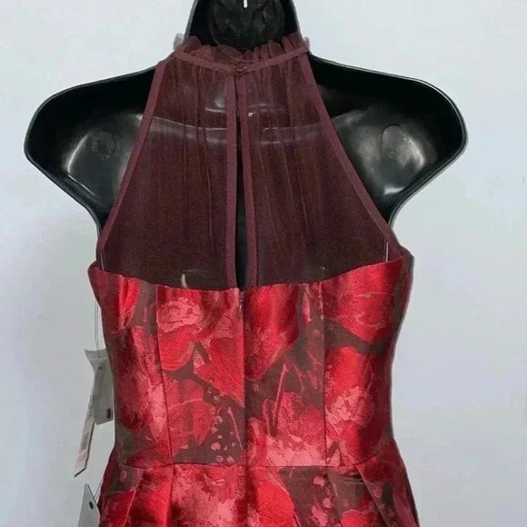 Maggy London/Petite Black-Red Rose dress-2P NWT 🌸 Host Pick🌸 - Picture 9 of 11